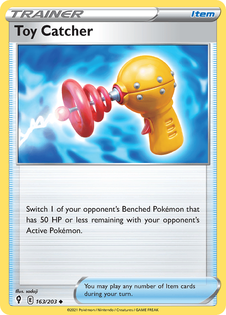 Toy Catcher, carta 163 de Evolving Skies