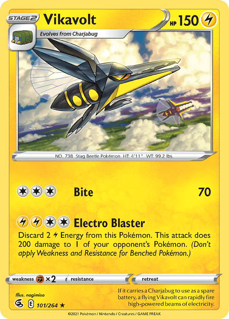 Vikavolt, carta 101 de Fusion Strike