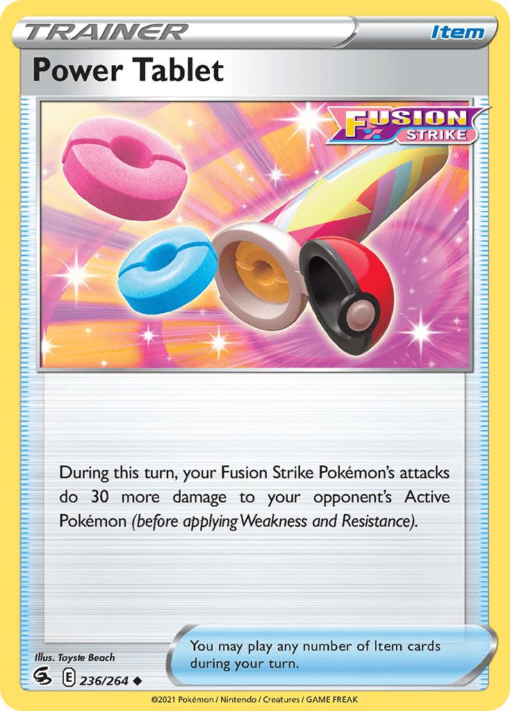 Power Tablet, carta 236 de Fusion Strike