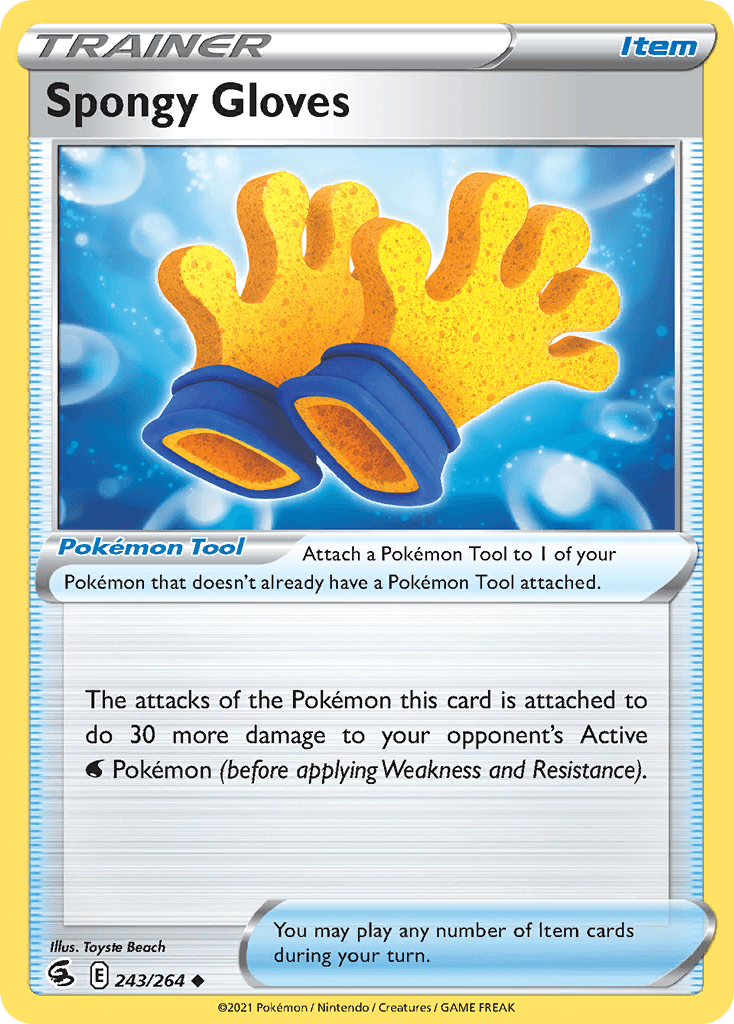 Spongy Gloves, carta 243 de Fusion Strike