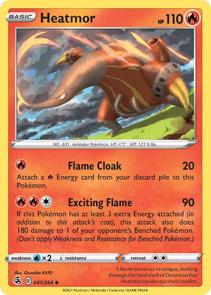 Heatmor, carta 41 de Fusion Strike