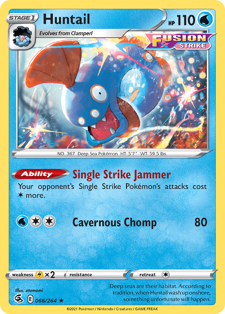 Huntail, carta 66 de Fusion Strike