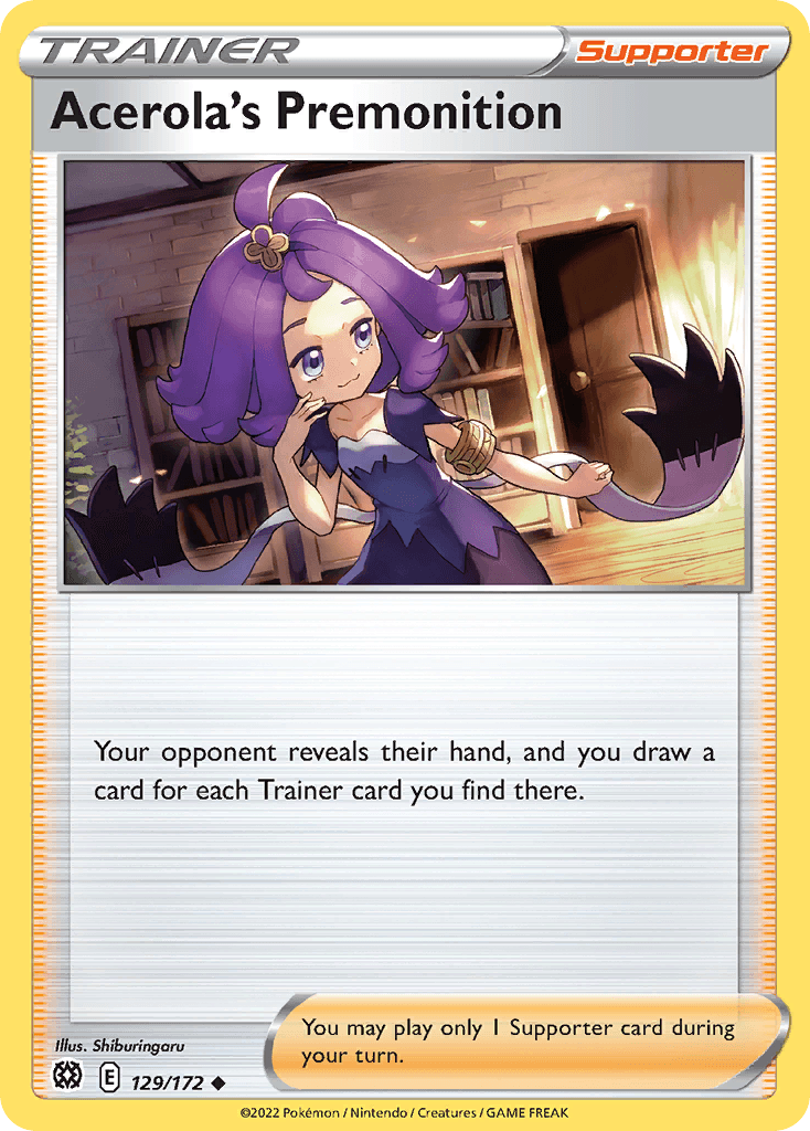 Acerola's Premonition, carta 129 de Brilliant Stars
