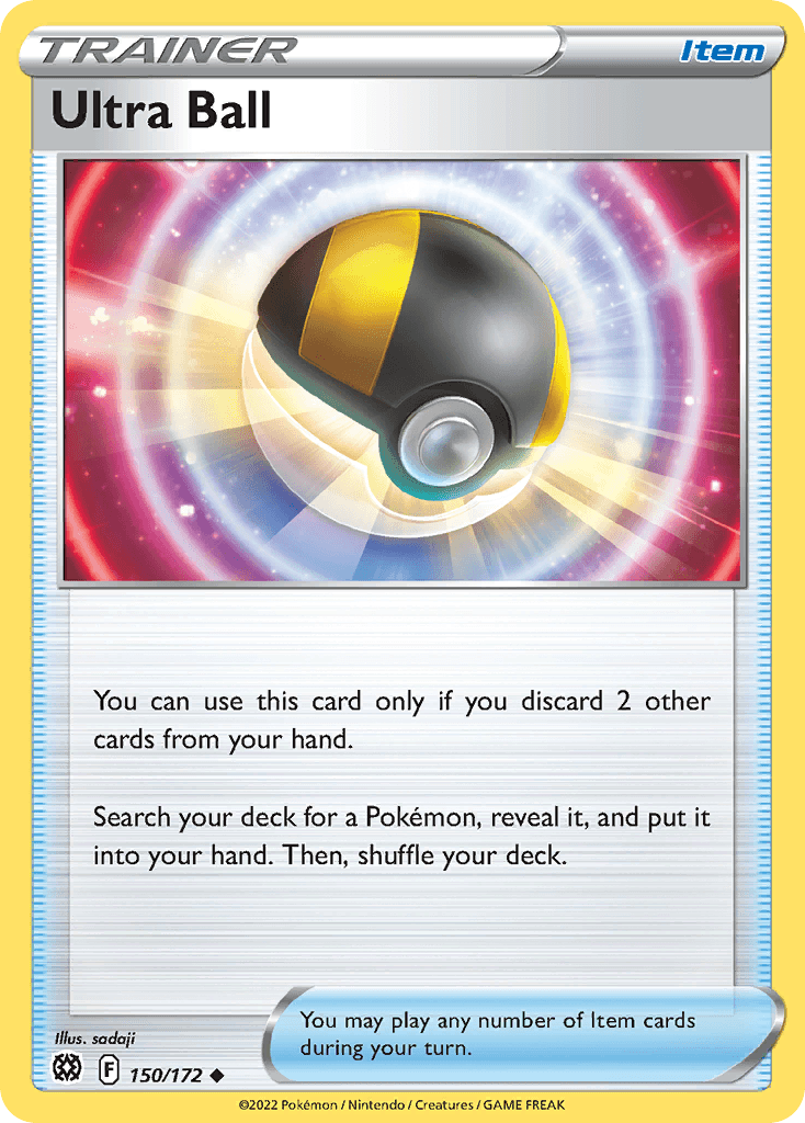 Ultra Ball, carta 150 de Brilliant Stars