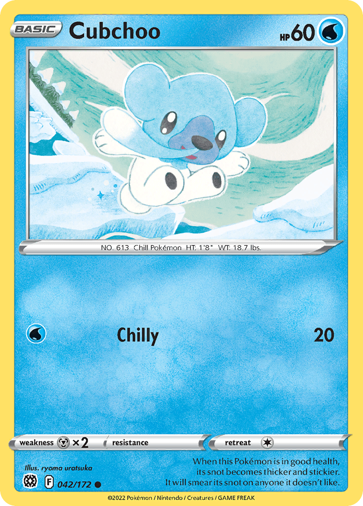 Cubchoo, carta 042 de Brilliant Stars