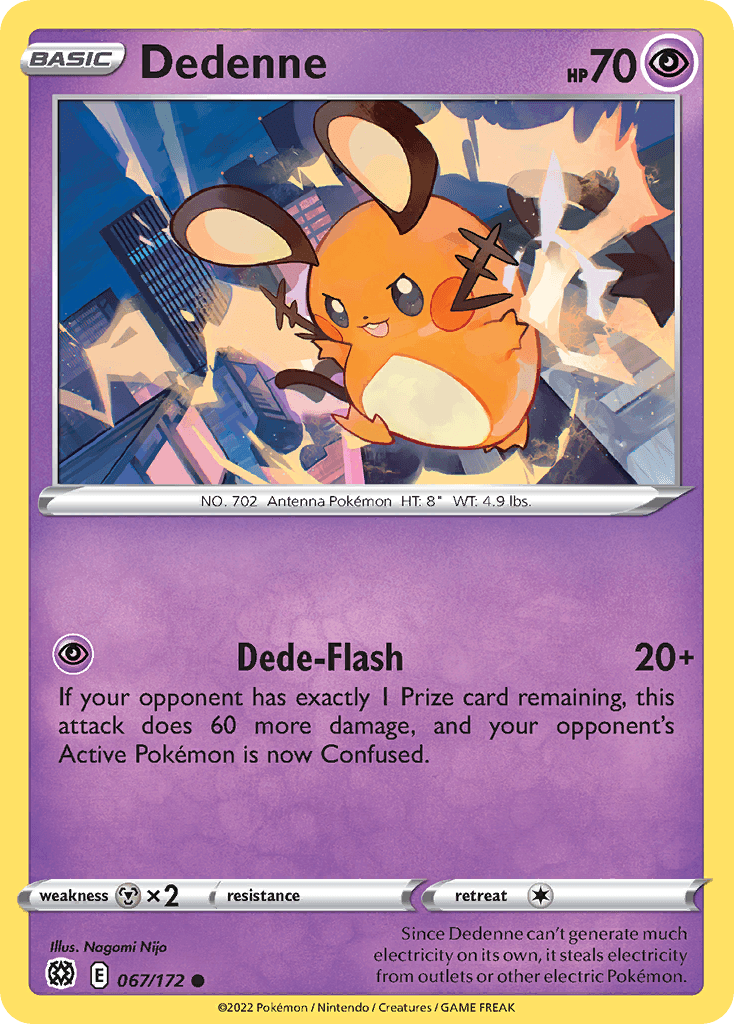 Dedenne, carta 067 de Brilliant Stars