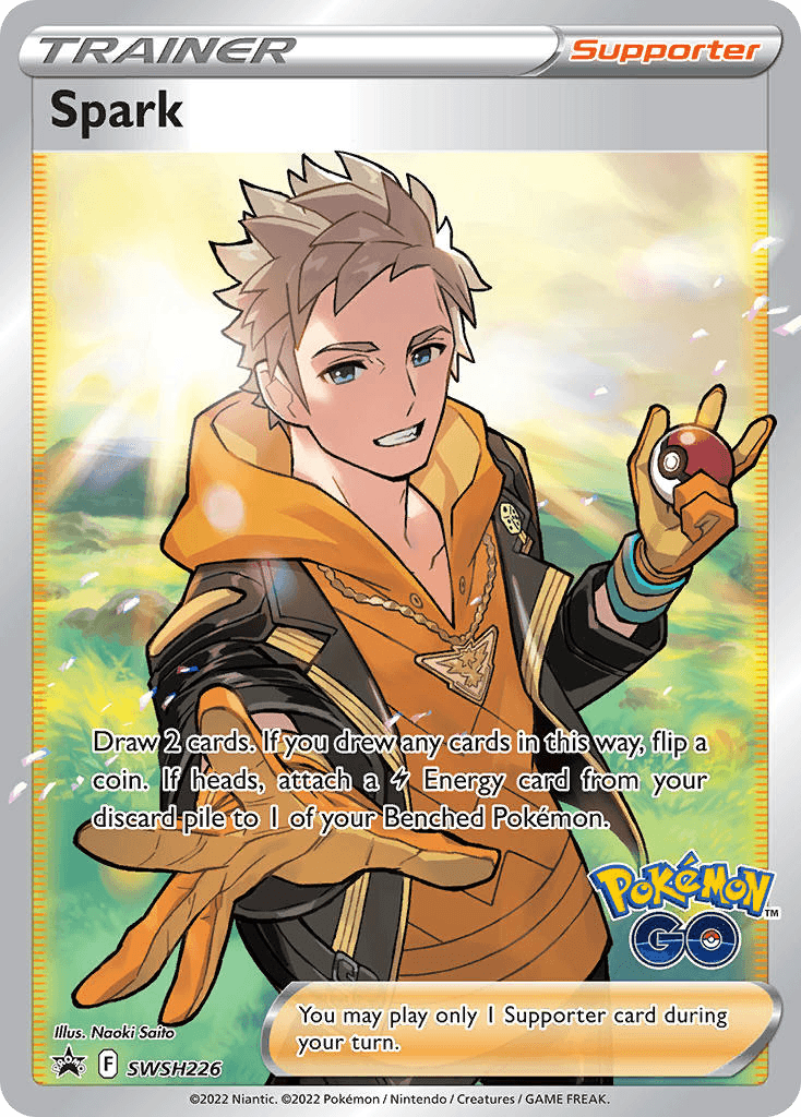 Spark, carta SWSH226 de SWSH Black Star Promos