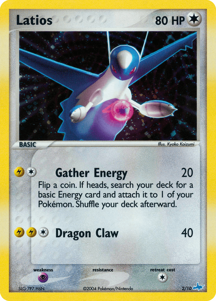 Latios, carta 2 de EX trainer Kit (Latios)