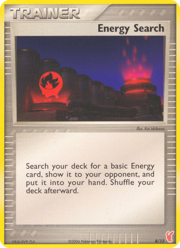 Energy Search, carta 8 de EX trainer Kit 2 (Plusle)