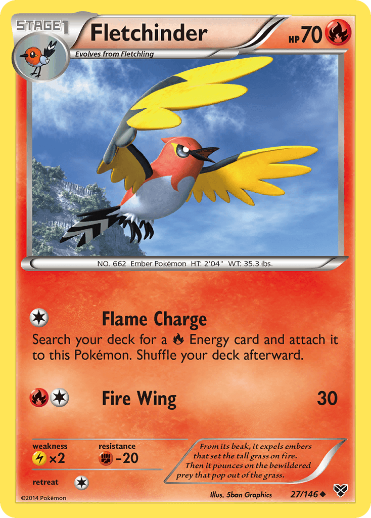 Fletchinder, carta 27 de XY
