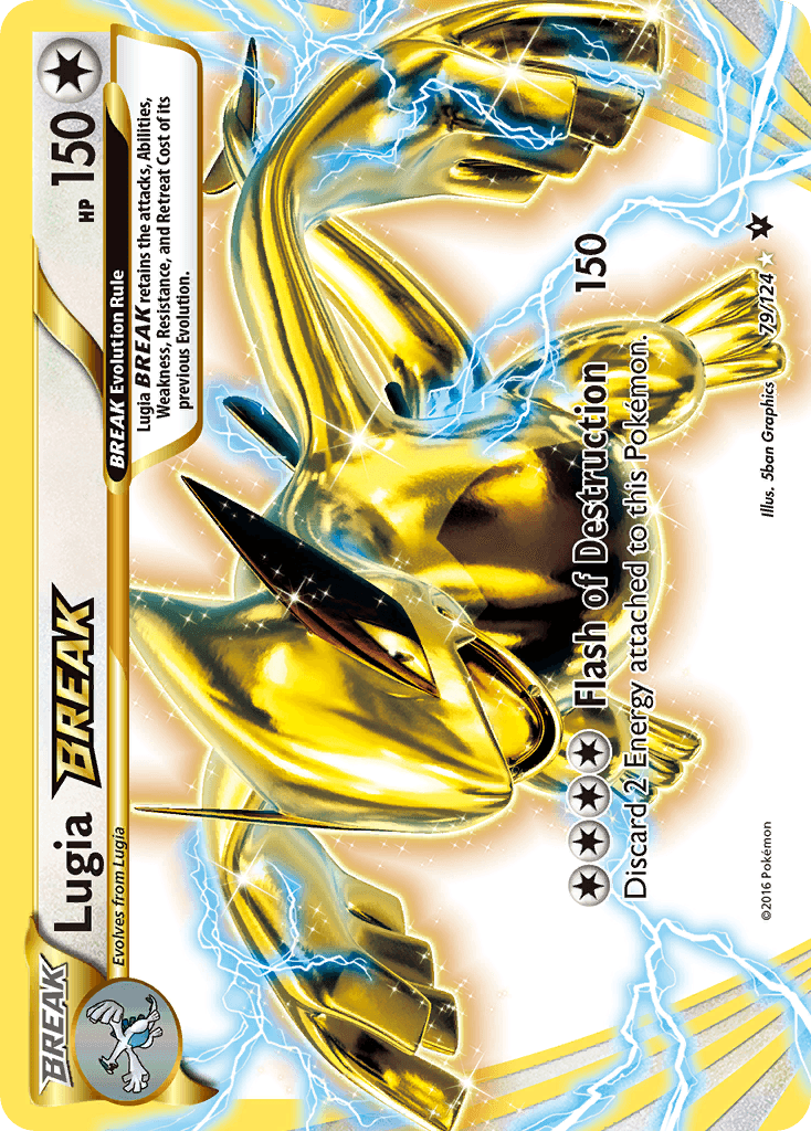 Lugia BREAK, carta 79 de Fates Collide
