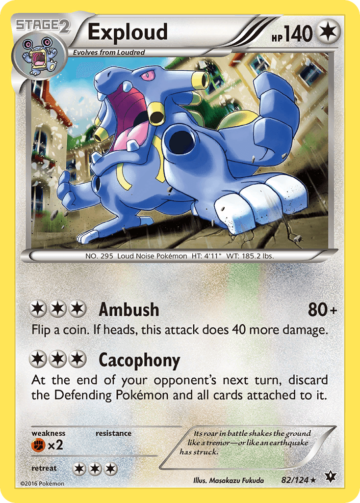 Exploud, carta 82 de Fates Collide