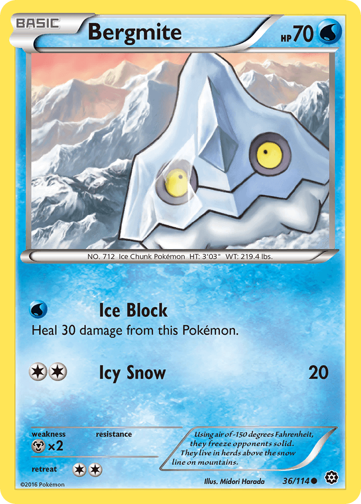 Bergmite, carta 36 de Steam Siege