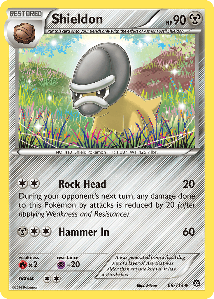 Shieldon, carta 69 de Steam Siege