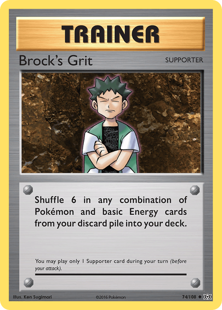 Brock's Grit, carta 74 de Evolutions