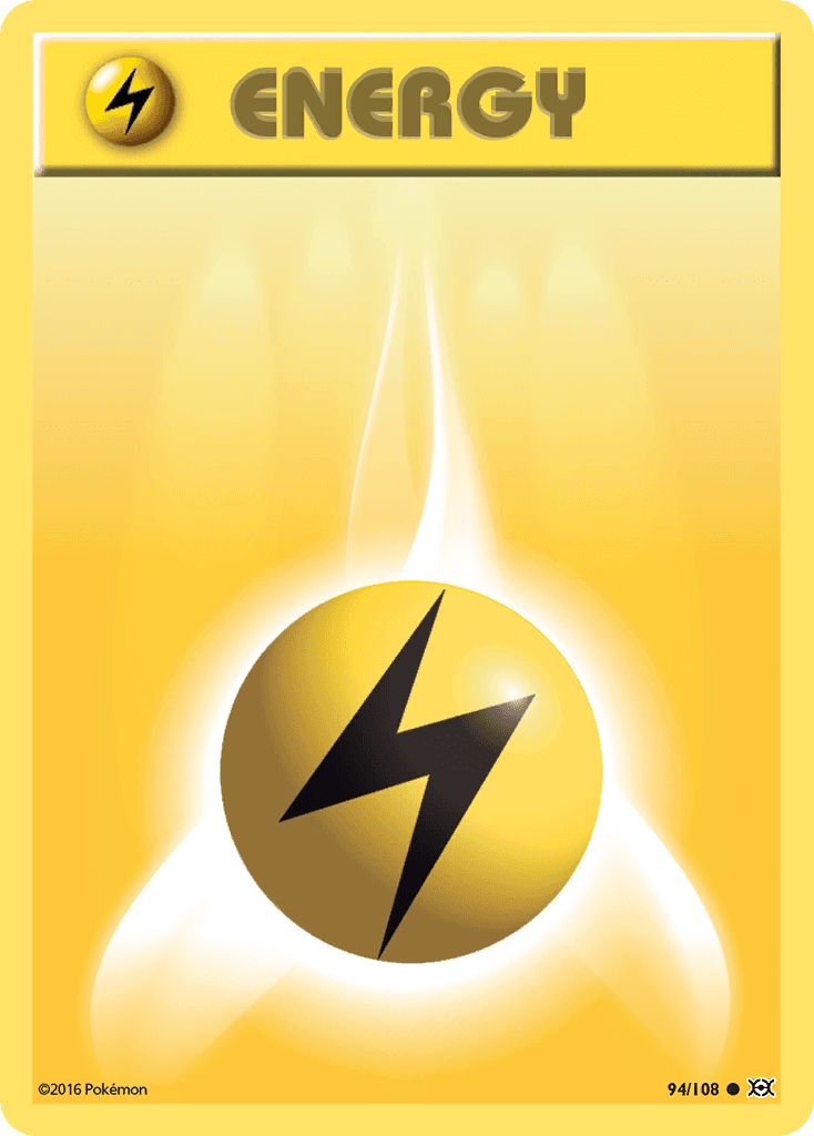 Lightning Energy, carta 94 de Evolutions