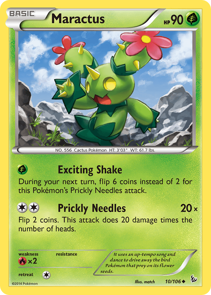 Maractus, carta 10 de Flashfire