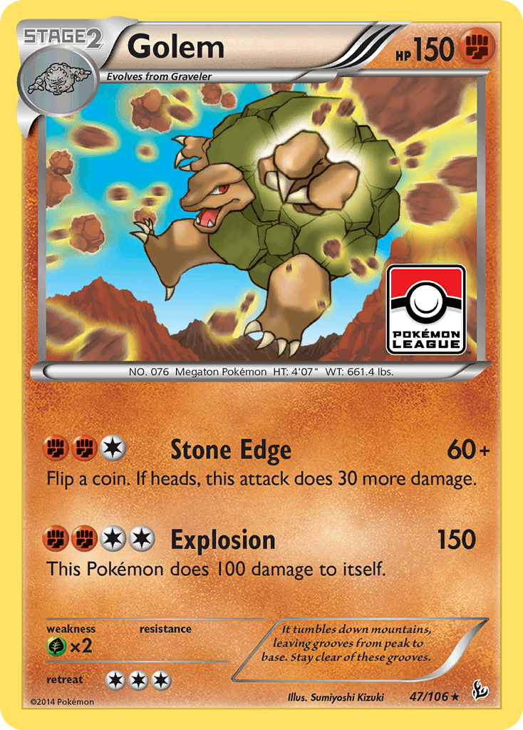 Golem, carta 47 de Flashfire