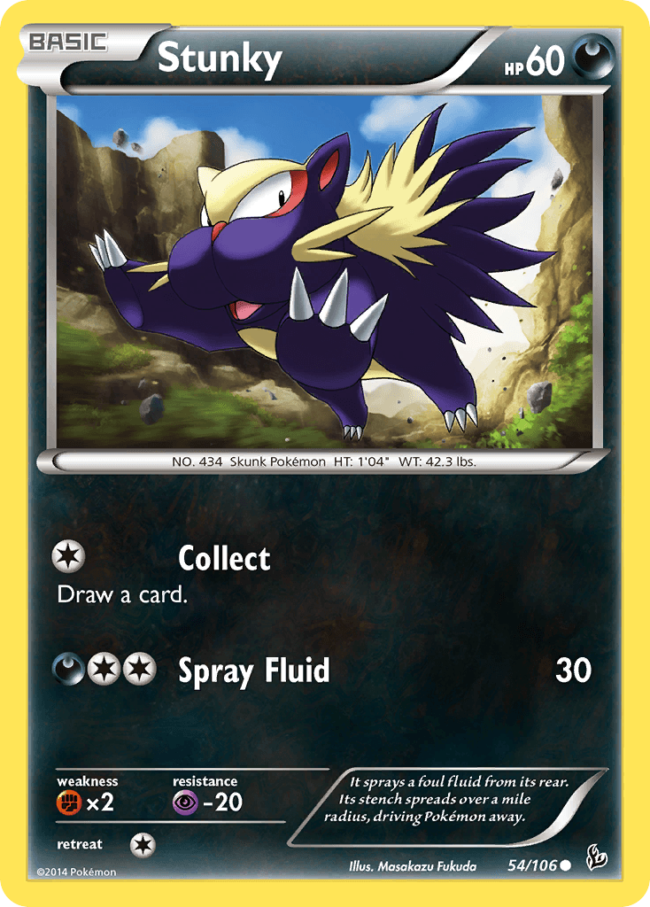 Stunky, carta 54 de Flashfire