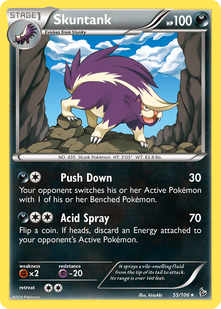 Skuntank, carta 55 de Flashfire