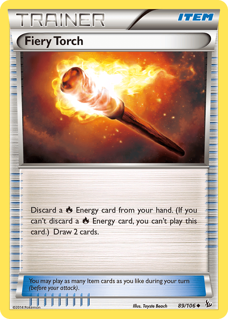 Fiery Torch, carta 89 de Flashfire