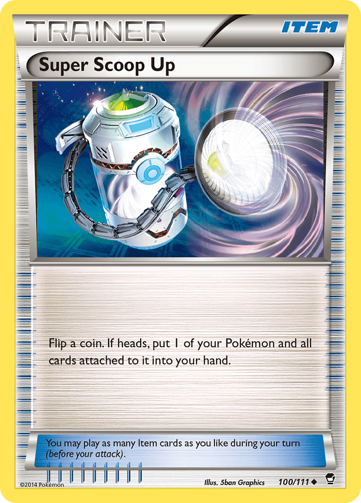 Super Scoop Up, carta 100 de Furious Fists