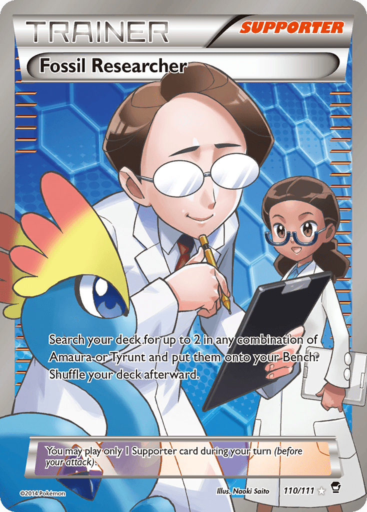 Fossil Researcher, carta 110 de Furious Fists