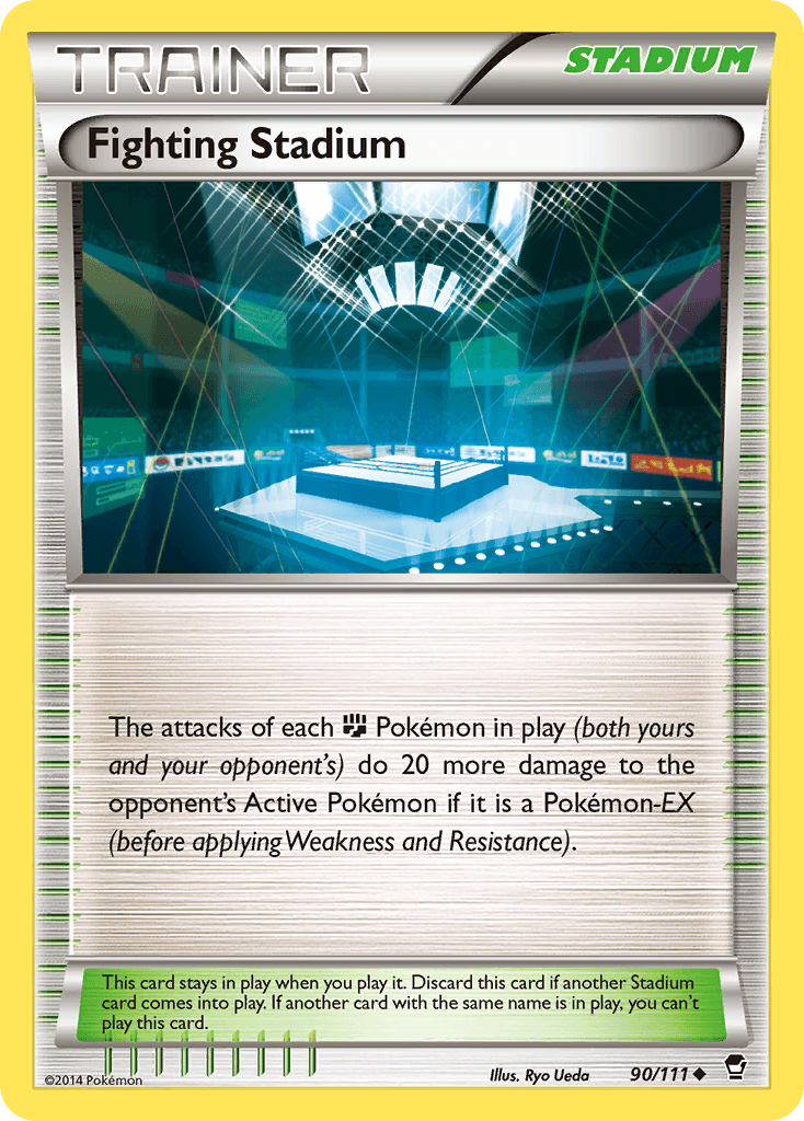 Fighting Stadium, carta 90 de Furious Fists