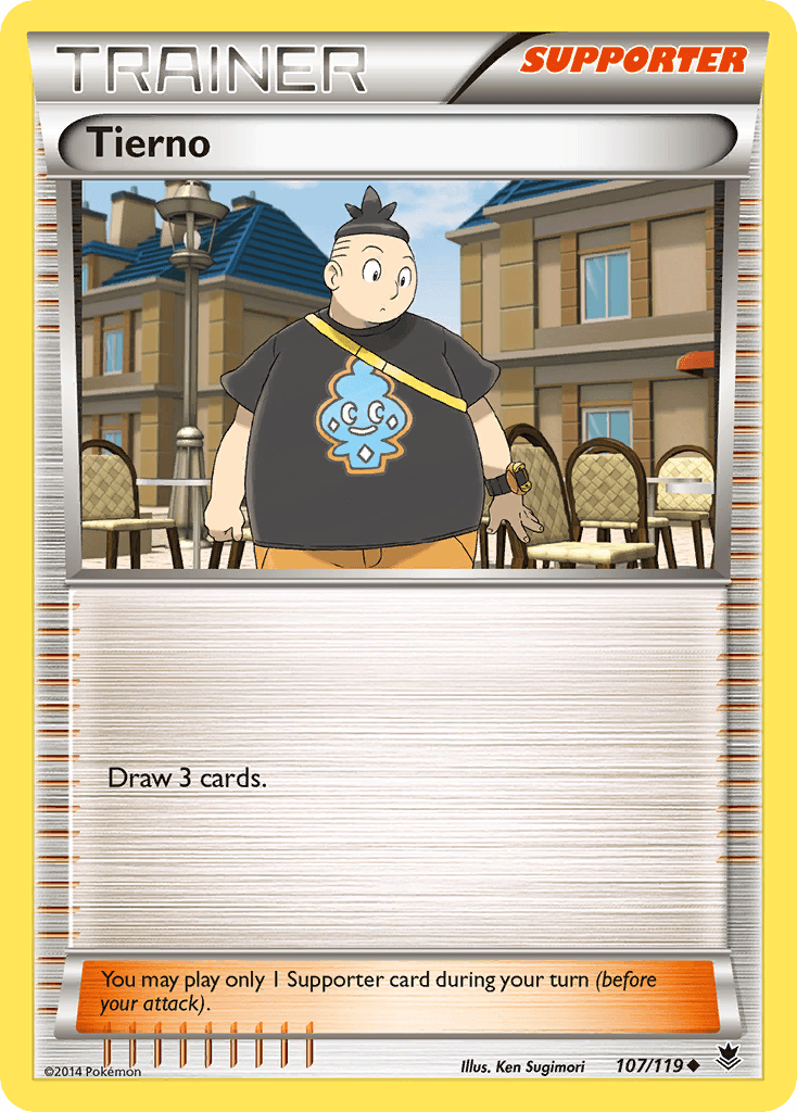 Tierno, carta 107 de Phantom Forces