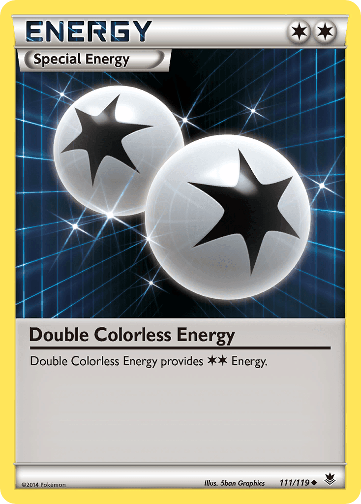 Double Colorless Energy, carta 111 de Phantom Forces