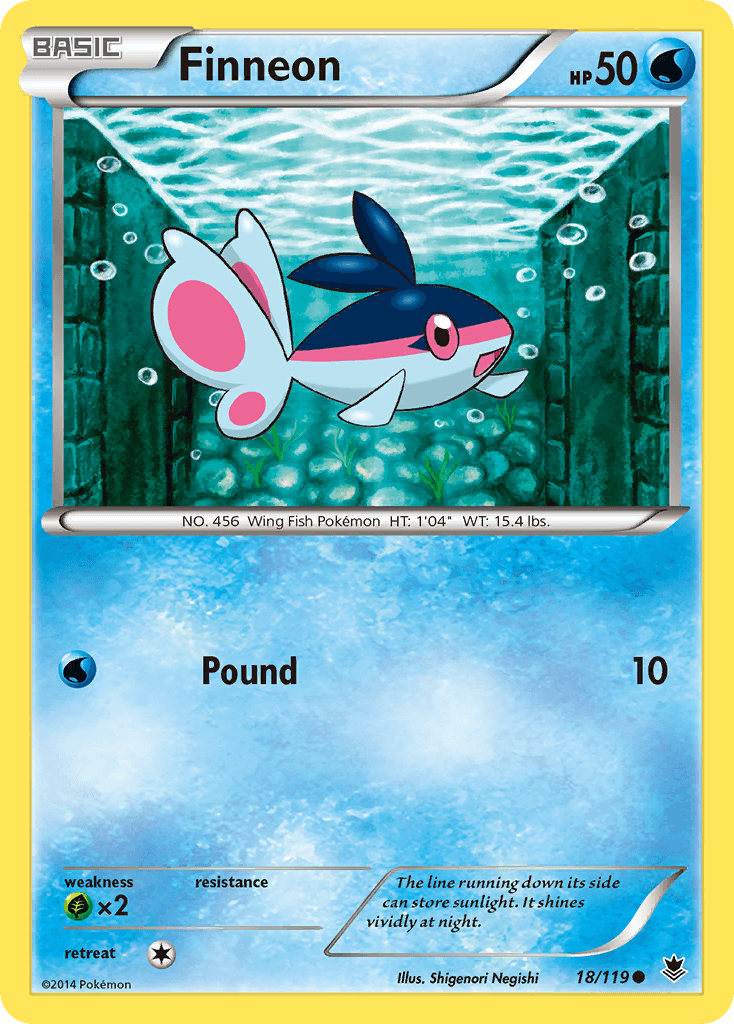 Finneon, carta 18 de Phantom Forces