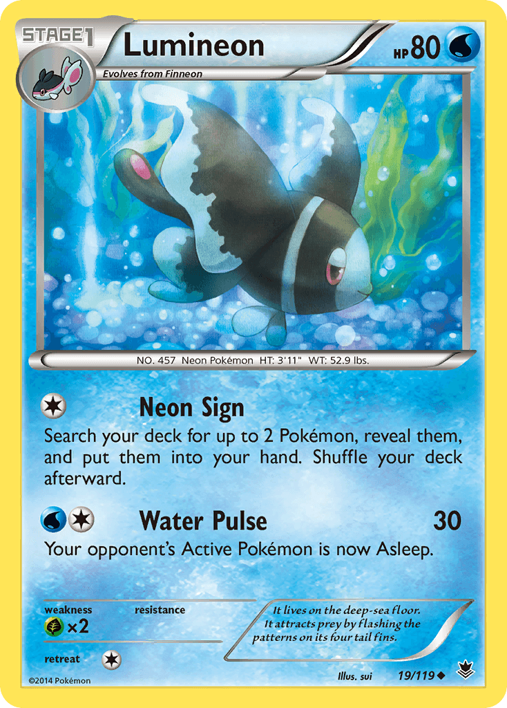 Lumineon, carta 19 de Phantom Forces