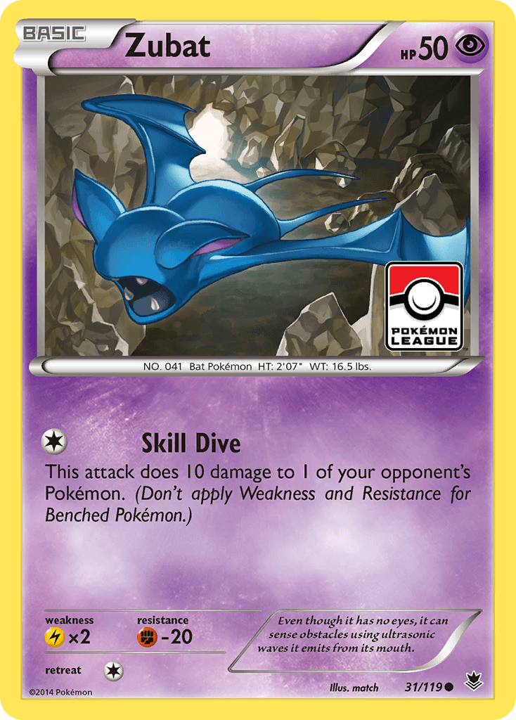 Zubat, carta 31 de Phantom Forces