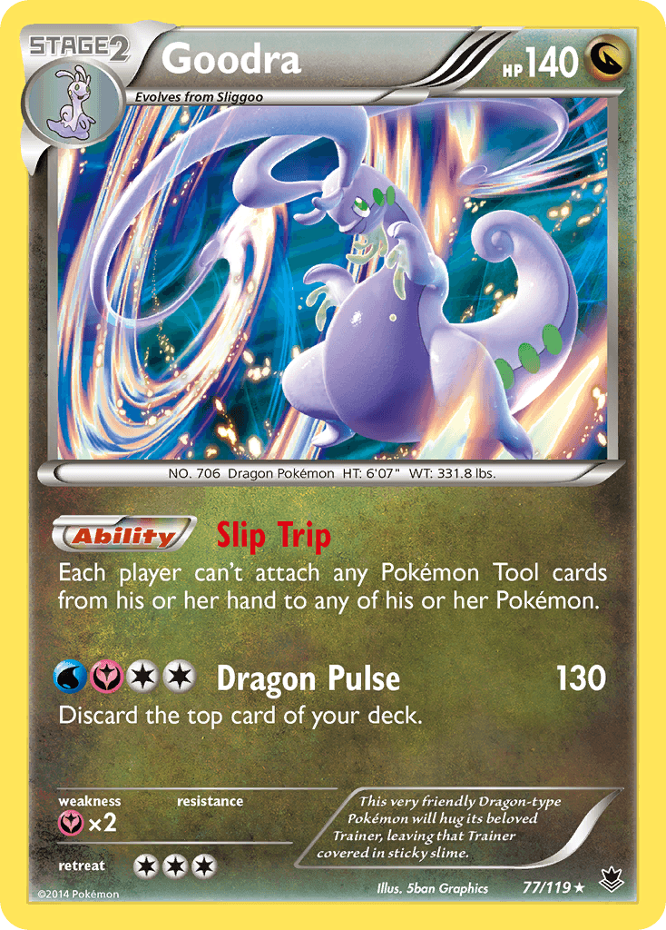 Goodra, carta 77 de Phantom Forces