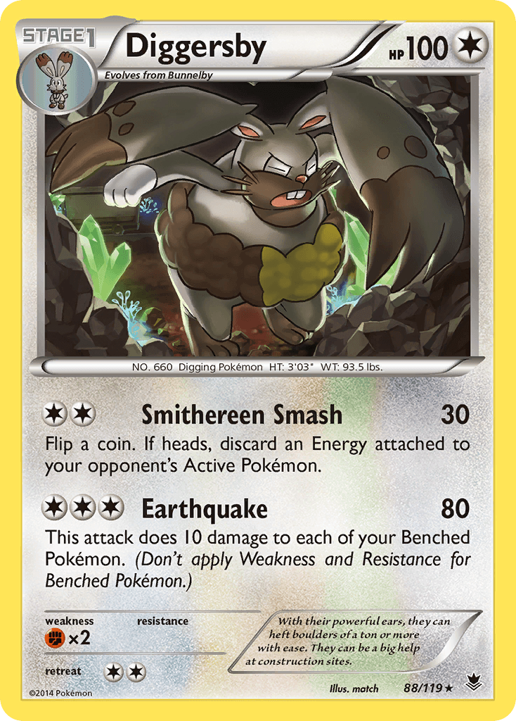 Diggersby, carta 88 de Phantom Forces