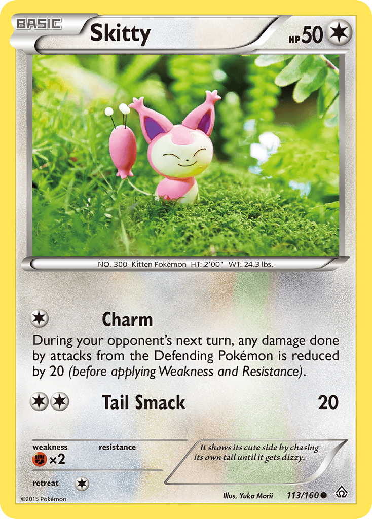 Skitty, carta 113 de Primal Clash