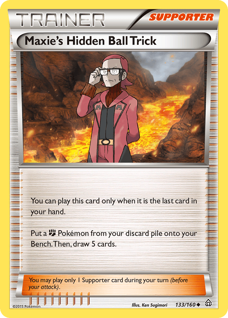 Maxie's Hidden Ball Trick, carta 133 de Primal Clash