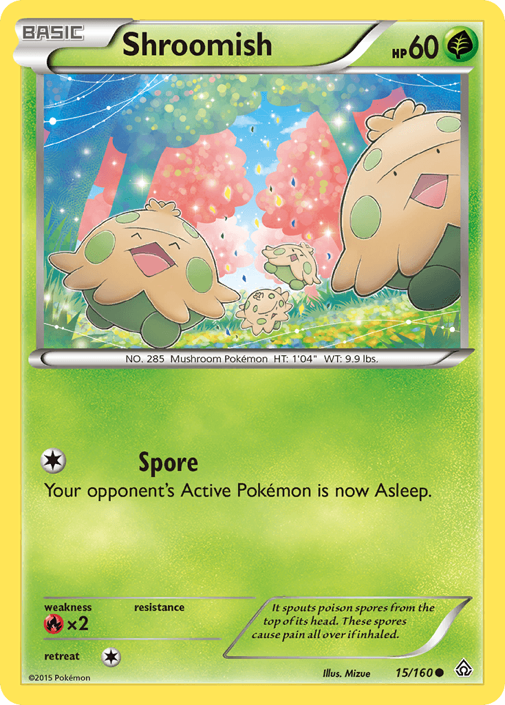 Shroomish, carta 15 de Primal Clash