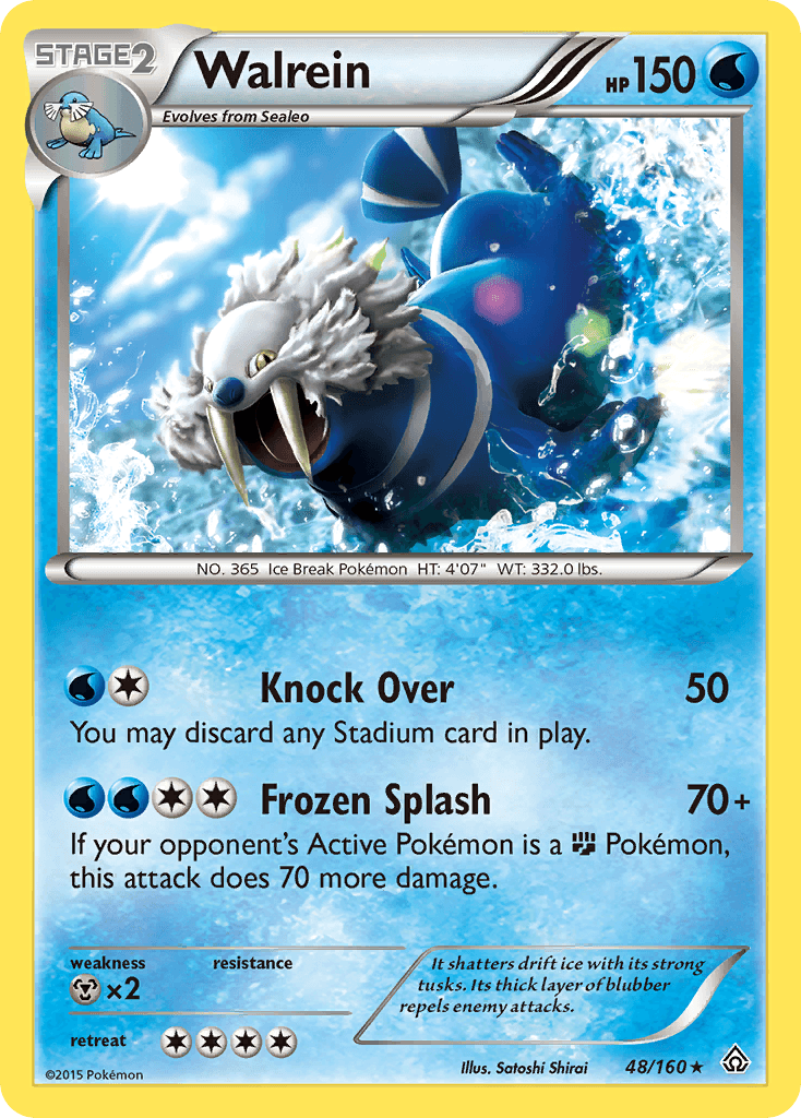 Walrein, carta 48 de Primal Clash