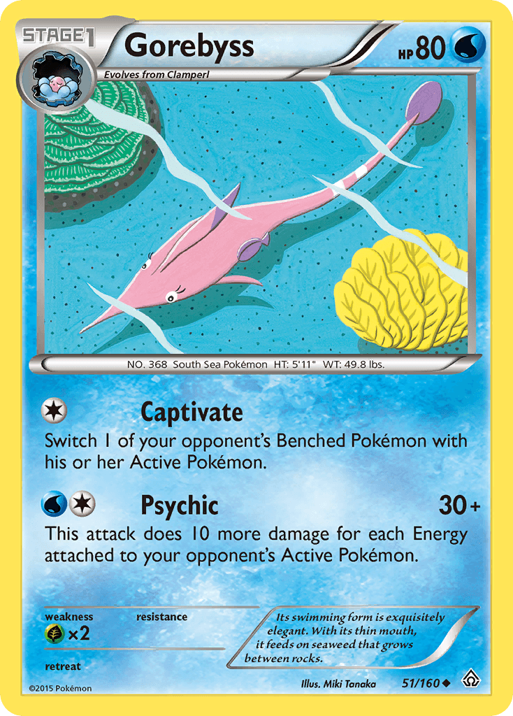 Gorebyss, carta 51 de Primal Clash