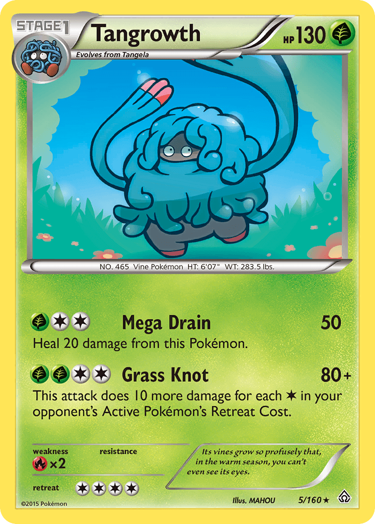 Tangrowth, carta 5 de Primal Clash