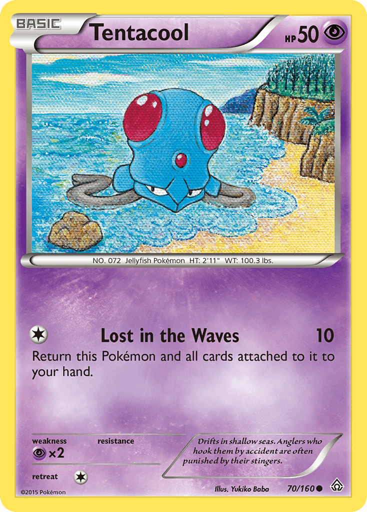 Tentacool, carta 70 de Primal Clash