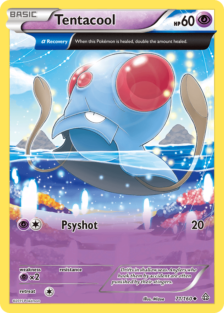 Tentacool, carta 71 de Primal Clash