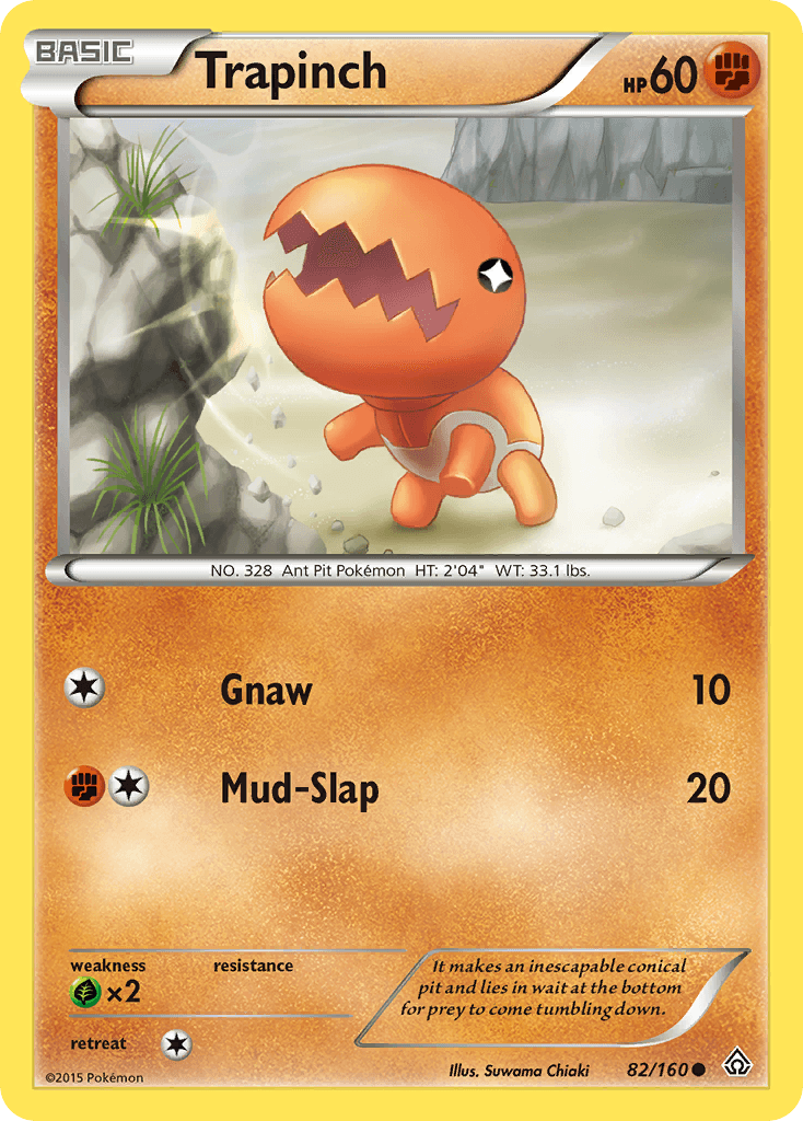 Trapinch, carta 82 de Primal Clash