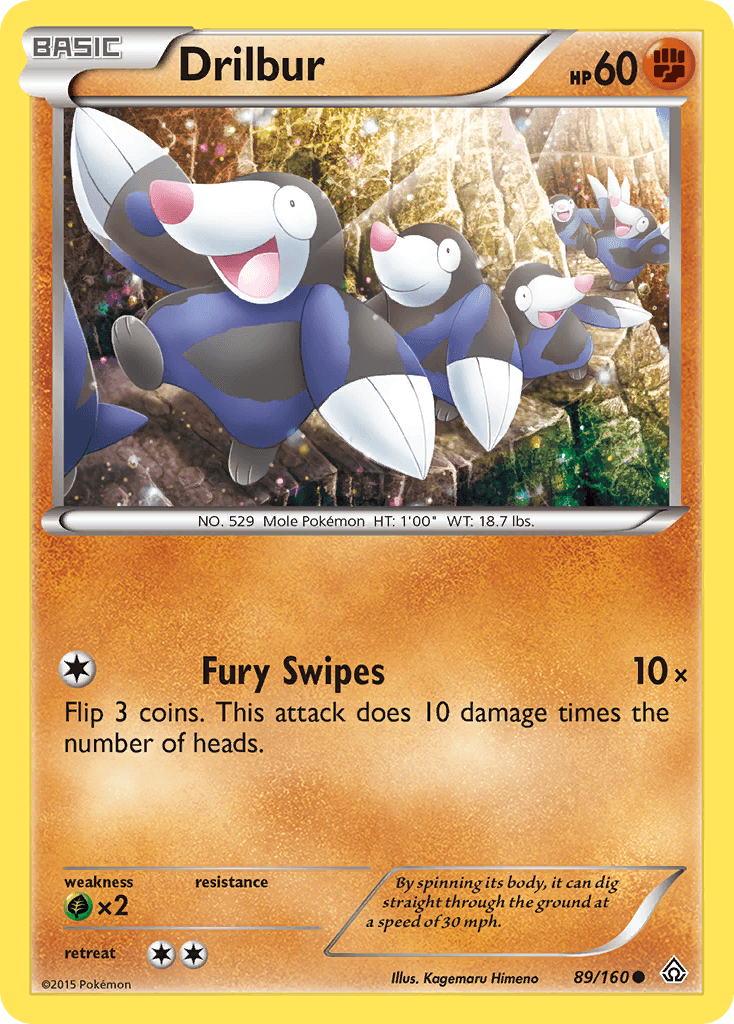 Drilbur, carta 89 de Primal Clash