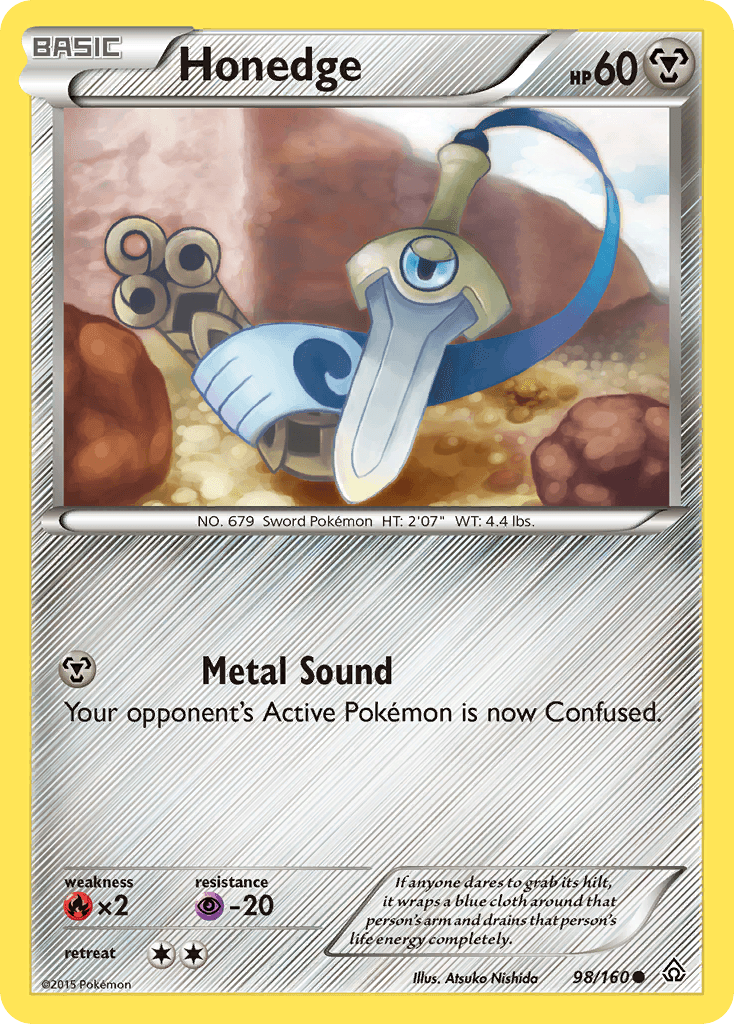 Honedge, carta 98 de Primal Clash
