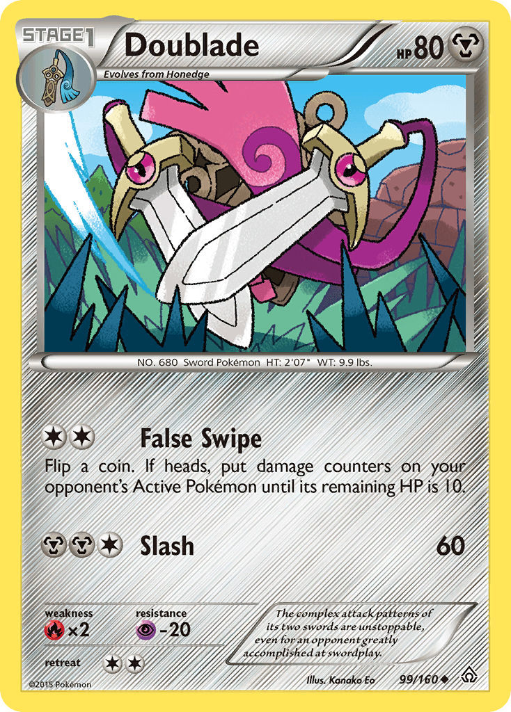 Doublade, carta 99 de Primal Clash