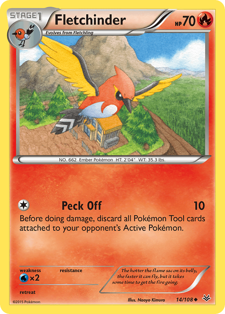 Fletchinder, carta 14 de Roaring Skies