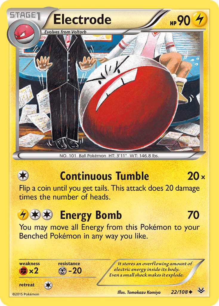 Electrode, carta 22 de Roaring Skies