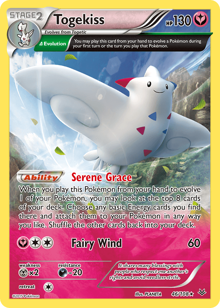 Togekiss, carta 46 de Roaring Skies